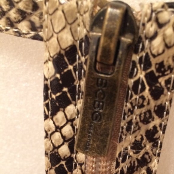 BCBG Gladiator Sandals, python snakeskin pattern - Picture 13 of 14